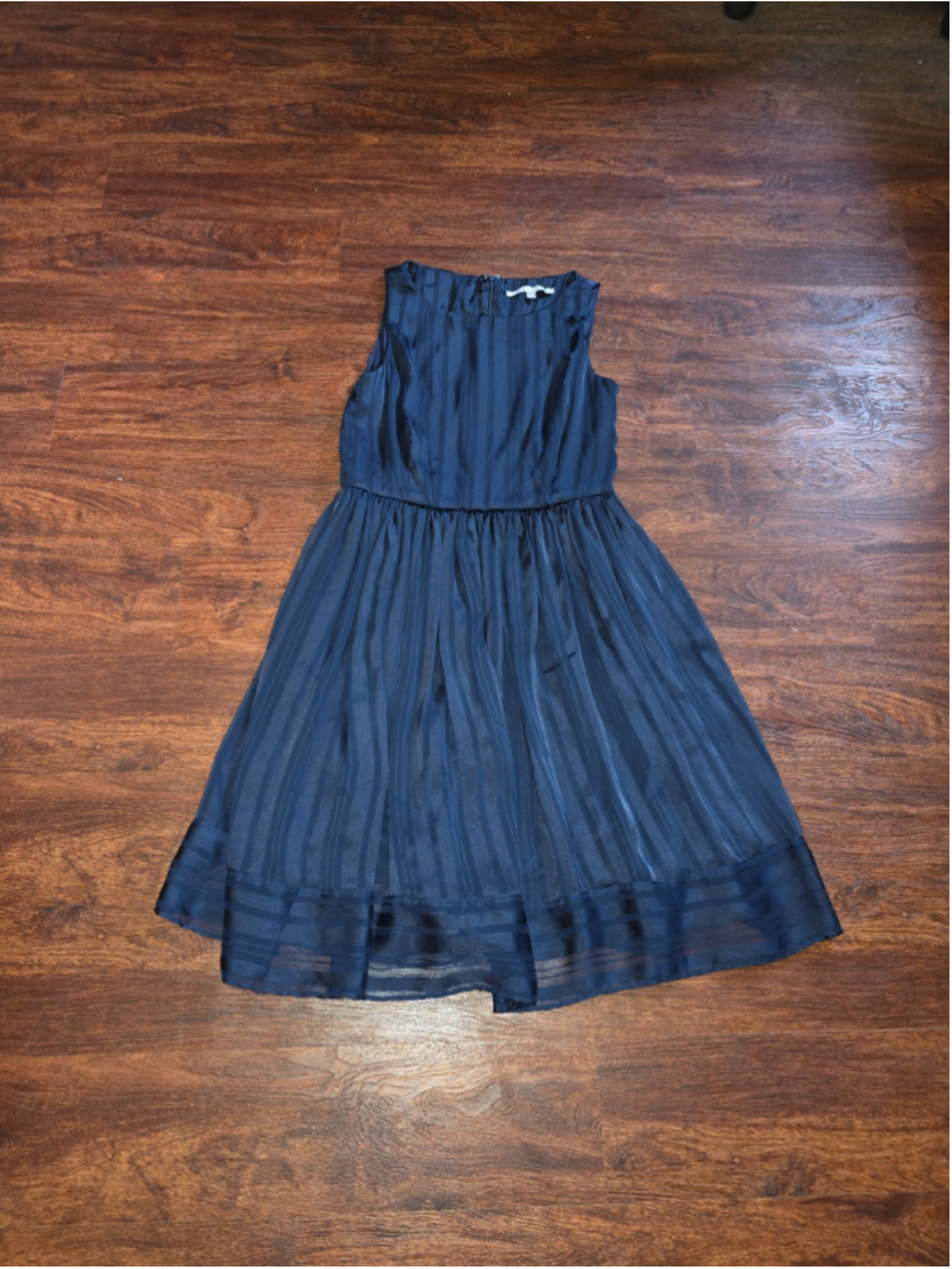 Luxe by Carmen Marc Valvo Navy Dress size 12